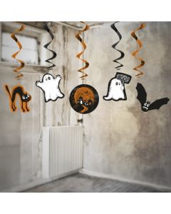 Spukgestalten, Swirl-Deko zu Halloween