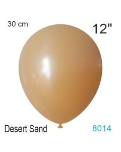 Luftballon in Vintage-Farbe Desert Sand, 12"