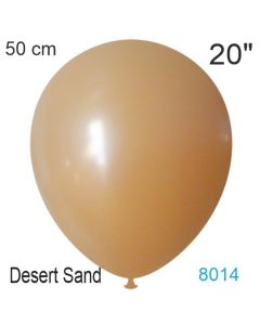 Luftballon in Vintage-Farbe Desert Sand, 20"