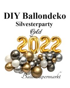 DIY Ballondeko Silvesterparty 03