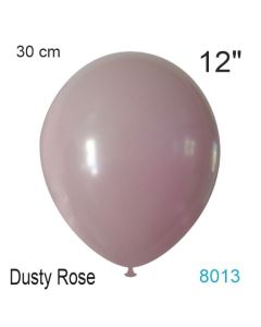 Luftballon in Vintage-Farbe Dusty Rose, 12"