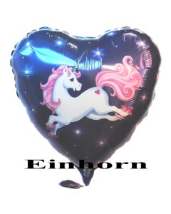 Einhorn Luftballon aus Folie