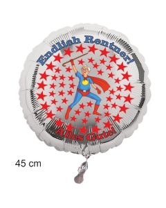 Ballongrüße Luftballon mit Helium: Endlich Rentner! Alles Gute!