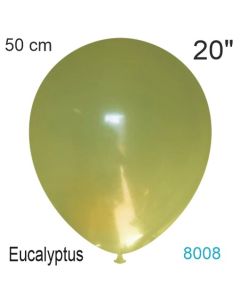 Luftballon in Vintage-Farbe Eucalyptus, 20"