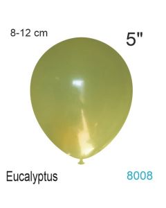 Luftballon in Vintage-Farbe Eucalyptus