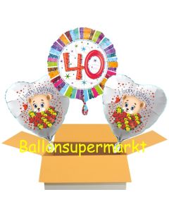 Luftballons aus Folie zum 30. Geburtstag