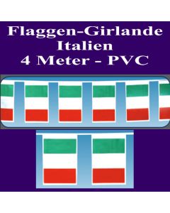 Flaggen-Girlande-Italien