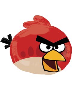 Angry Birds Red Luftballon aus Folie ohne Ballongas