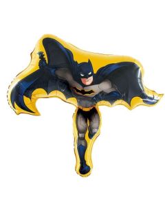 Justice League, Batman Luftballon aus Folie inklusive Helium