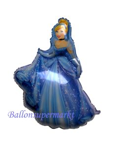 Cinderella Luftballon mit Helium Ballongas