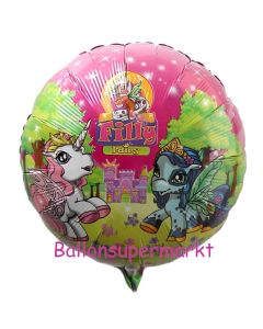 Fairy Filly Luftballon aus Folie ohne Helium/Ballongas