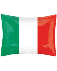 Nationalflagge Italien Luftballon, Folienballon ohne Helium-Ballongas