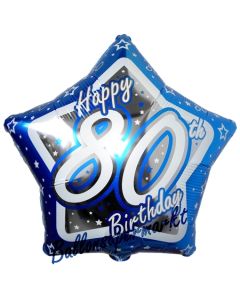 Happy Birthday Blue Star 80, zum 80. Geburtstag