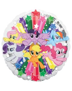 My Little Pony Gruppe Luftballon aus Folie ohne Helium