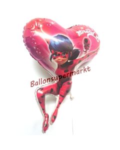 Miraculous Ladybug, Luftballon aus Folie mit Helium