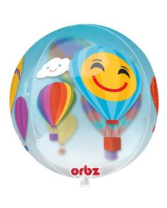 Orbz Luftballon aus Folie, Heißluftballons inklusive Helium