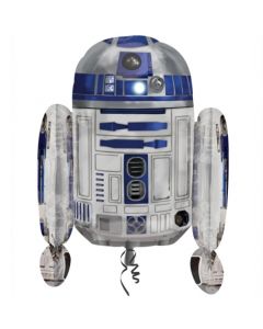 R2D2, Star Wars Luftballon aus Folie inklusive Helium