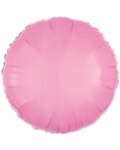 Rundluftballon Rosa, 45 cm mit Ballongas Helium