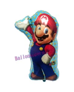 Super Mario Luftballon aus Folie inklusive Helium