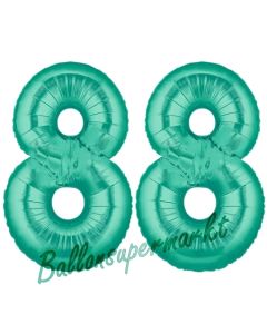 88 . Geburtstag, 100 cm, inklusive Helium