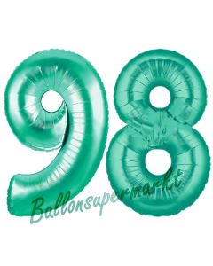 98 . Geburtstag, 100 cm, inklusive Helium