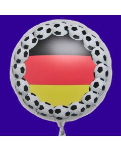 Fußball Deutschland Luftballon aus Folie