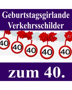 geburtstagsgirlande-verkehrsschilder-zum-40. Geburtstag