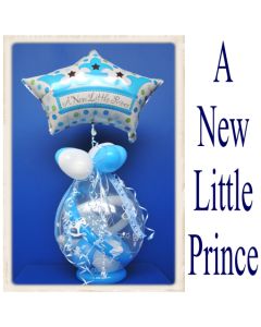 Geschenkballon, Geburt, Taufe, Baby Party, A New Little Prince