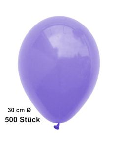 Luftballon Lila, Pastell, gute Qualität, 500 Stück