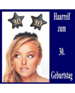 Geburtstagsparty-Dekoration zum 30. Haarreif Zahl 30 zum 30. Geburtstag