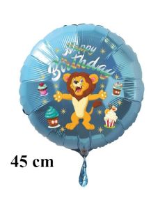 Happy Birthday Löwe Kindergeburtstag Luftballon mit Helium