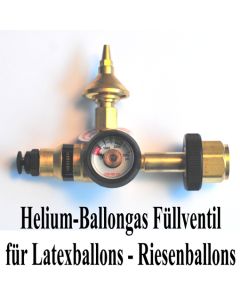 Ballongas Helium Füllventil für Latexballons, Riesenballons