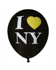 I love New York Luftballons, 8 Stück
