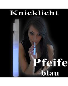 Knicklicht Pfeife, blau