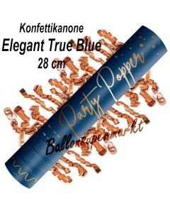Konfettikanone Elegant True Blue, 28 cm