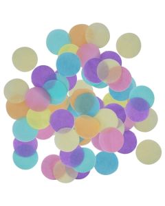 Pastel Rainbow Konfetti-Punkte, Tischdekoration, 15 Gramm