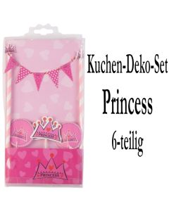 Torten Dekorations Set  Princess, Kuchendekoration 