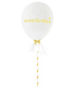 Cake Topper Luftballon, Tortendeko zum Geburtstag