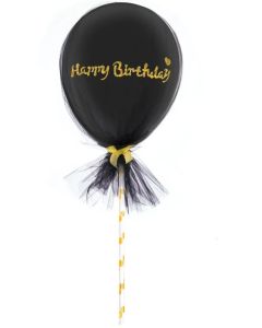 Cake Topper Luftballon, Tortendeko zum Geburtstag