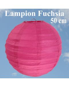 XL Lampion Fuchsia, 50 cm