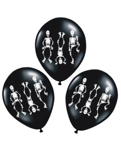 Luftballons Halloween, Skelett Dekoration
