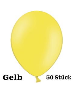 Großer 40x36 cm Luftballon in Gelb