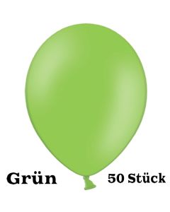 Großer 40x36 cm Luftballon in Grün