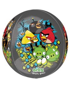 Angry Birds Orbz Luftballon aus Folie ohne Ballongas