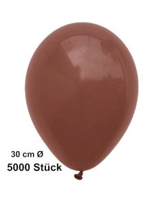 Luftballons 30 cm, Braun, 5000 Stück