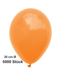 Luftballon Mandarin, Pastell, gute Qualität, 5000 Stück