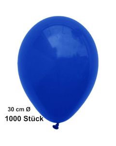Luftballon Marineblau, Pastell, gute Qualität, 1000 Stück