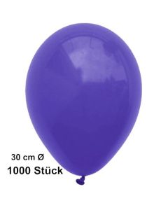 Luftballon Violett, Pastell, gute Qualität, 1000 Stück