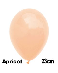 Luftballons 23 cm, Apricot, 50 Stück