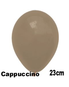 Luftballons 23 cm, Cappuccino, 100 Stück